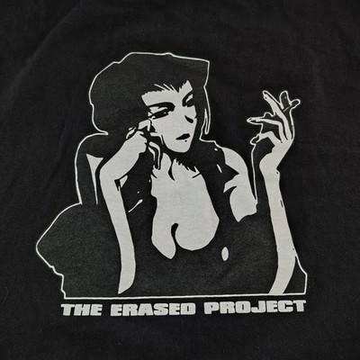 The Erased Project Skate T Shirt Mens Sz Medium Anime Faye