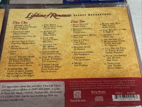 TIME LIFE LIFETIME OF ROMANCE 8 CD SET 120 ORIGINAL LOVE SONGS - Picture 6 of 6