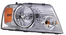 1590321 Front Headlight Assembly Compatible with Select black Passenger Side