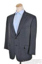 BRIONI Colosse Blue Birdseye 100 Wool Mens Blazer Sport Coat Jacket - 48 R