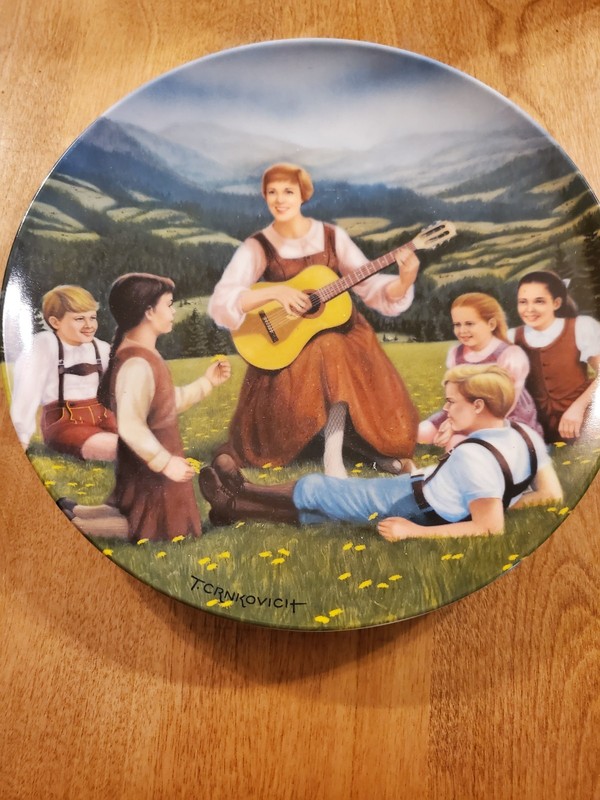 THE SOUND OF MUSIC " DO-RE-MI " COLLECTOR PLATE