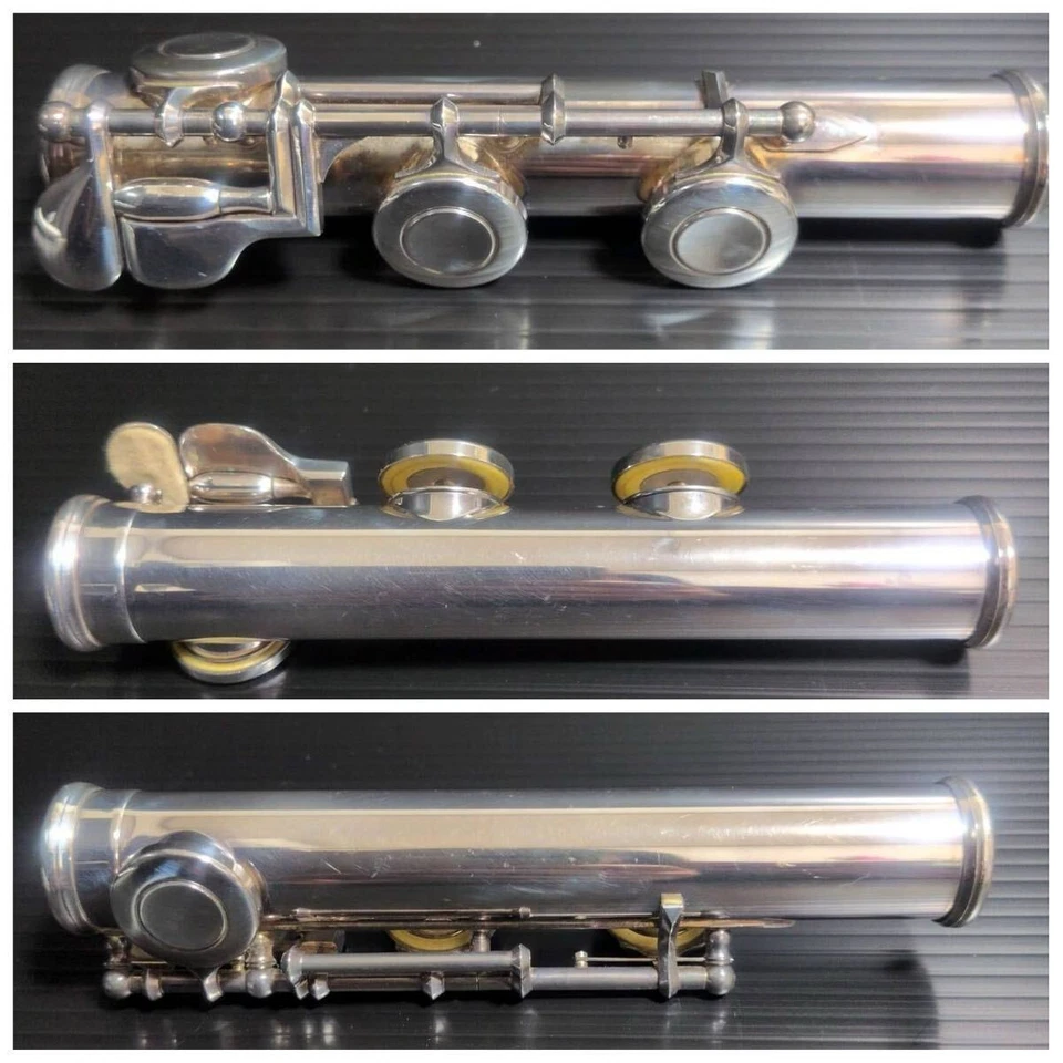 Flauto Miyazawa MC-300 argento 925 usato con custodia rigida - Immagine 4 di 4