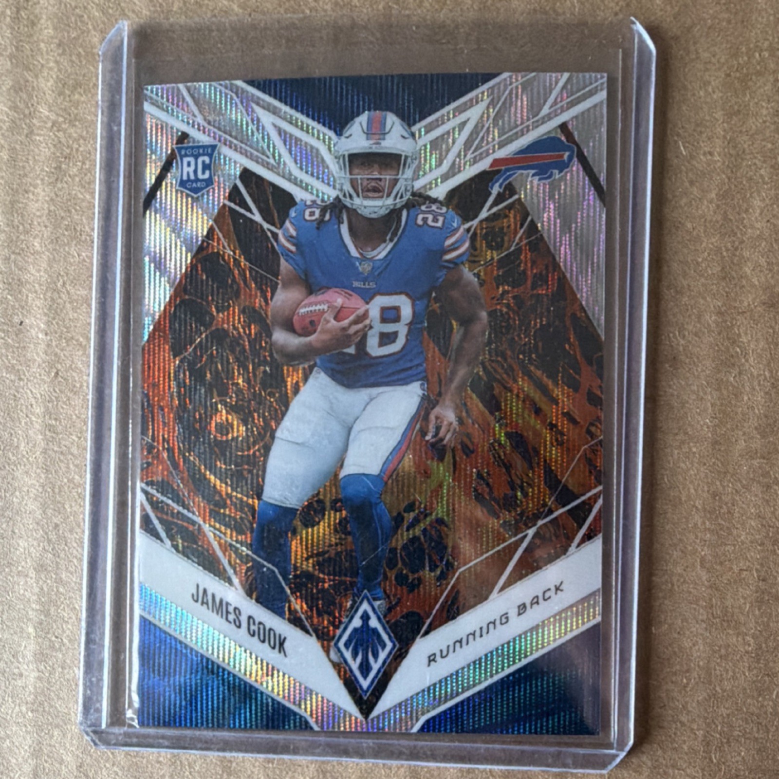2022 Panini Phoenix Rookies James Cook RC #115 Lava /175 Buffalo Bills