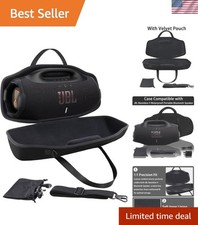 Hard Case co2CREA for JBL Boombox 4 Waterproof Portable Bluetooth Speaker Black