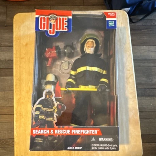 Hasbro G.I. Joe Search & Rescue Firefighter Boxed Action Figure w/ Accessories