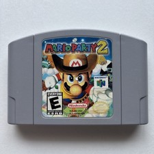 Mario Party 2 Nintendo 64 N64 Authentic Cleaned Tested Retro Game Cartridge