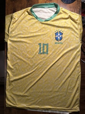 Nike - Maillot de foot Bresil CBF 2010/11 Authentic Domicile/Exterieur - Maillot Foot - Homme - Bleu Vert | Pro:Direct Soccer