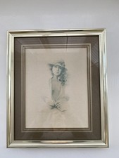 Vintage Sara Moon (Gina) Framed Print 34cm X 28.5 cm