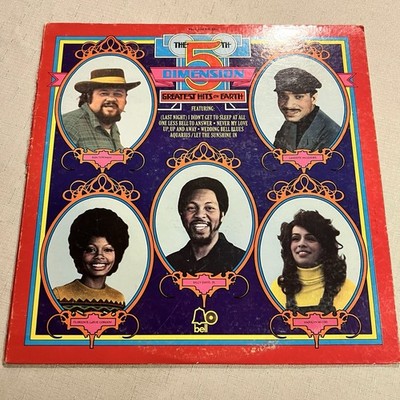 The 5th Dimension LP ''Greatest Hits On Earth'' Bell-1106  (1972) Vinyl Record