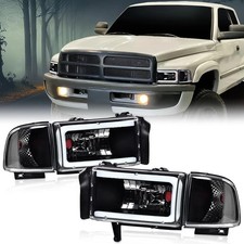 LED Headlights Fit Dodge Ram 1500 1994-2001/Ram 2500 3500 1994-2002