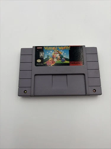 New ListingVintage SNES Super Nintendo ⛳️ Wario’s Woods Authentic Cart Only-WORKING