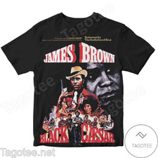 Hot New James Brown Black Caesar S-5XL Shirt Unisex All Over Print 3D Tee SE1761