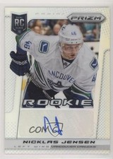 2013-14 Panini Prizm Rookie Silver 30/35 Nicklas Jensen #A-NJ Auto 0k9w
