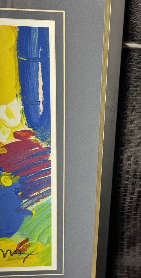 Impresión enmarcada de arte pop del pato Donald Peter Max - Edición limitada de Disney Foto 4 de 4