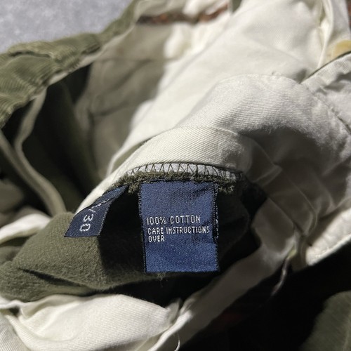 Vintage Ralph Lauren Hose Herren 34x30 Hammond Cord Plissee Bündchen Grün 90er - Bild 12 von 14