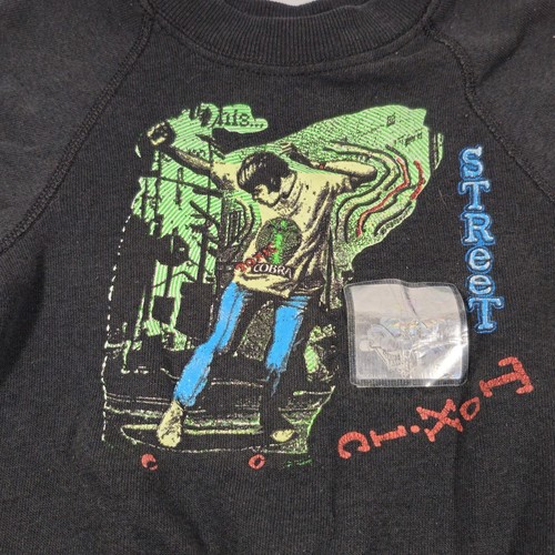 Bassett Walker Vintage Y2K Skateboard Toxic Street Wear Sweatshirt Youth L 6-7 - Picture 2 of 5
