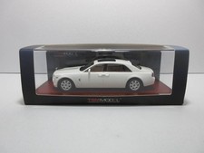 1/43 TSM Model Rolls Royce Ghost EWB 2012 Mini Car White
