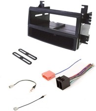 ASC Car Stereo Radio Install Dash Kit, Wire Harness, and Antenna Adapter for...