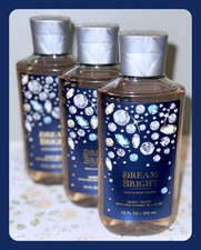 Bath  Body Works Dream Bright 10 oz Shower Gel Body Wash with Aloe B5 x3