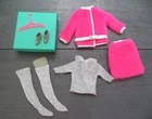 SNUG FUZZ # 1813  - Vintage 1968-69 Mod Barbie Mattel * Complete Outfit Near Exc