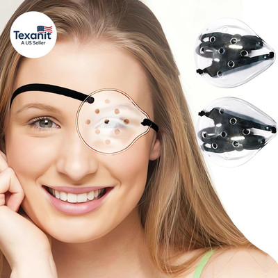 Clear Eye Shield after Surgery,2 Pack,Breathable Protective Eye Patches for Adul
