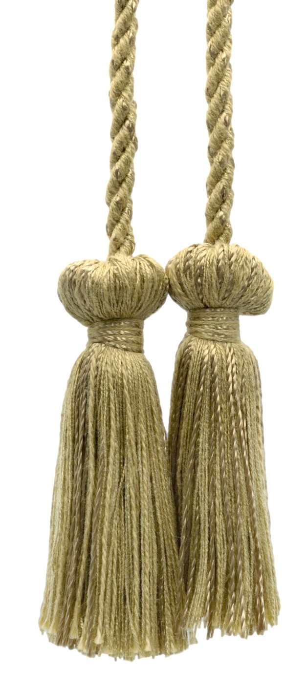 Curtain Tieback, Style# CCT, Color# E16C - Golden Beige [Sold Individually]