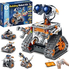 Robot Building Kit with Remote Control STEM Gifts for Boys Age 8-13, Technic ...