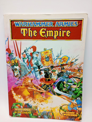 Warhammer Armies THE EMPIRE Rulebook Supplement 1992 Games Workshop Codex