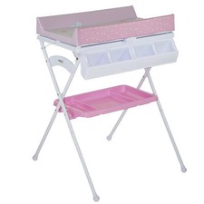 Aziamor Tik Tak Cambiador Y Bañera 2 En 1 Color Rosa