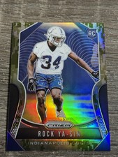 2019 Panini Prizm #388 Rock Ya-Sin Camo #/25 Rookie