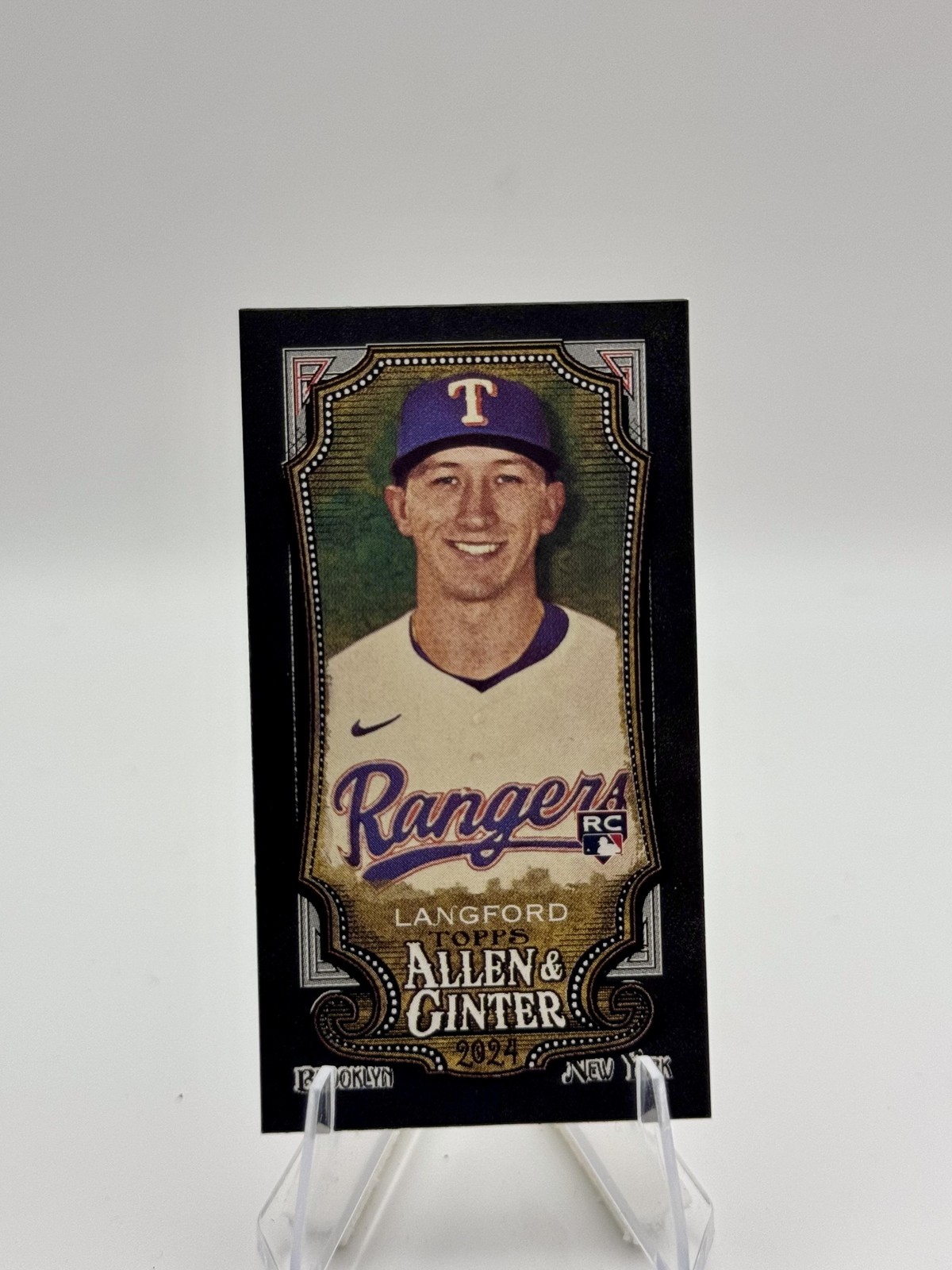 2024 Topps Allen & Ginter - Mini Black Border #278 Wyatt Langford
