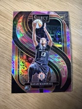 2025 Select WNBA Rayah Marshall Premier Level Pink Camo Prizm /175 RC #167 Sun