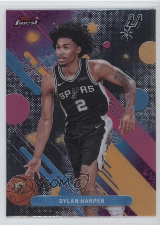 2025-26 Topps Finest Common Dylan Harper #2 1ti6