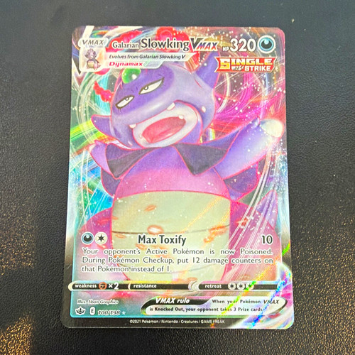 The Pokémon Company Galarian Slowking V maxHolo Eng 220 HP 100/198