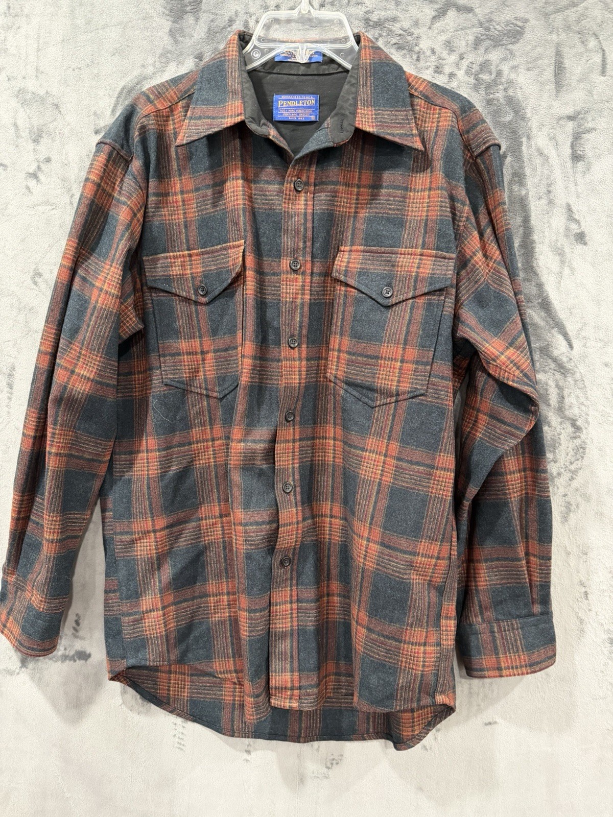 Pendleton Wool Shirt Size Medium - image 1