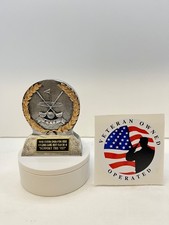 Golf Award Trophy Nearest the Pin 6" FREE custom engraving "SUPPORT THE VET"