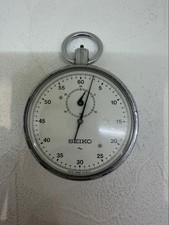 SEIKO Pocket Watch Timepiece Condition Scratches For Men Collectible