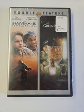 The Shawshank Redemption & Green Mile DVD Tom Hanks Morgan  Freeman Tim Robbins