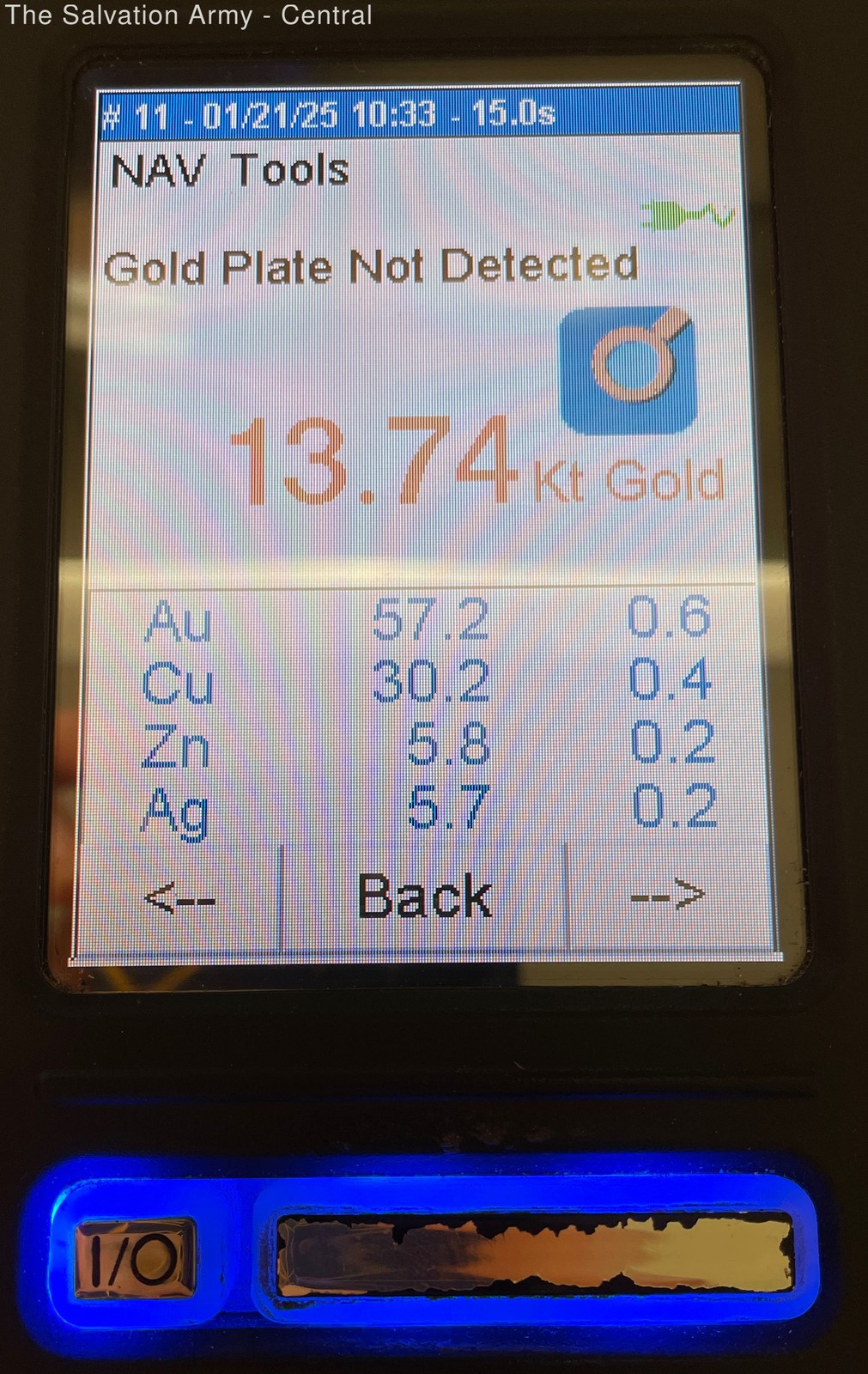 14k Yellow Gold Ruby Interlocking Heart Pendant R… - image 6