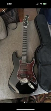 Black Electric Guitar