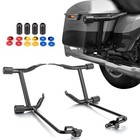 Rear Highway Crash Bar w/Lower tube Fit Harley Touring Road Street Glide 23 UP