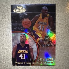 Topps Gold Label Glen Rice Los Angeles Lakers New York Knicks Class 1 00-01 #41