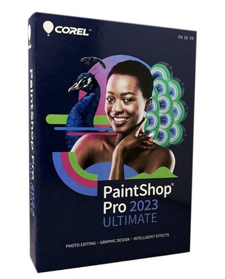 Corel PaintShop Pro 2023 Ultimate - Perpetual License, New Retail Box