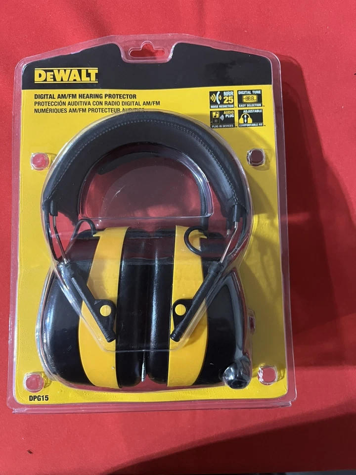 Dewalt цифровой AM FM слух протектор новый см. фотографии - Изображение 3 из 4