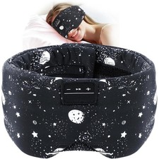 Sleep-Friendly Noise-Blocking Ergonomic Handy Relaxing Sleep Mask with Earphones