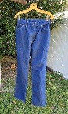 1970's VINTAGE LEVI  S ORANGE TAB 25035-0814 WOMEN'S DENIM JEANS SIZE 14 USA EUC 