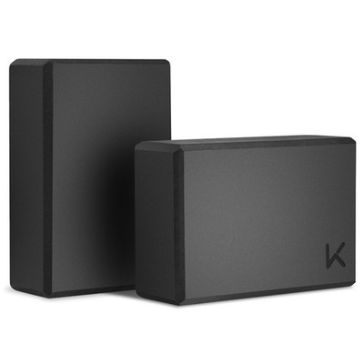 Yoga Block, High-density Eva Foam 2 Pack Yoga Block With Non-slip Textured