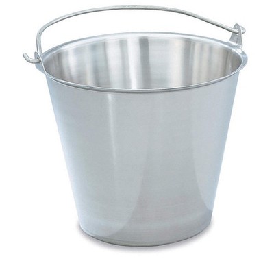 VOLLRATH 58200 Dairy Pail,14.87 in Dia,SS 4NEA1