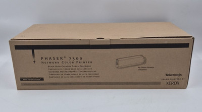 Genuine Phaser 7300 Network Color Black High Capacity Toner Cartridge 016198000