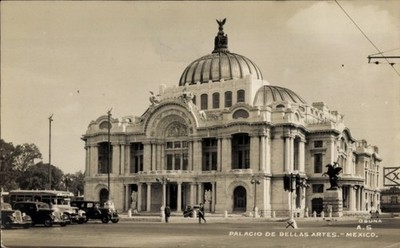 Ak Ciudad de Mexico Mexiko Stadt, Palacio de Bellas Artes - 4342057